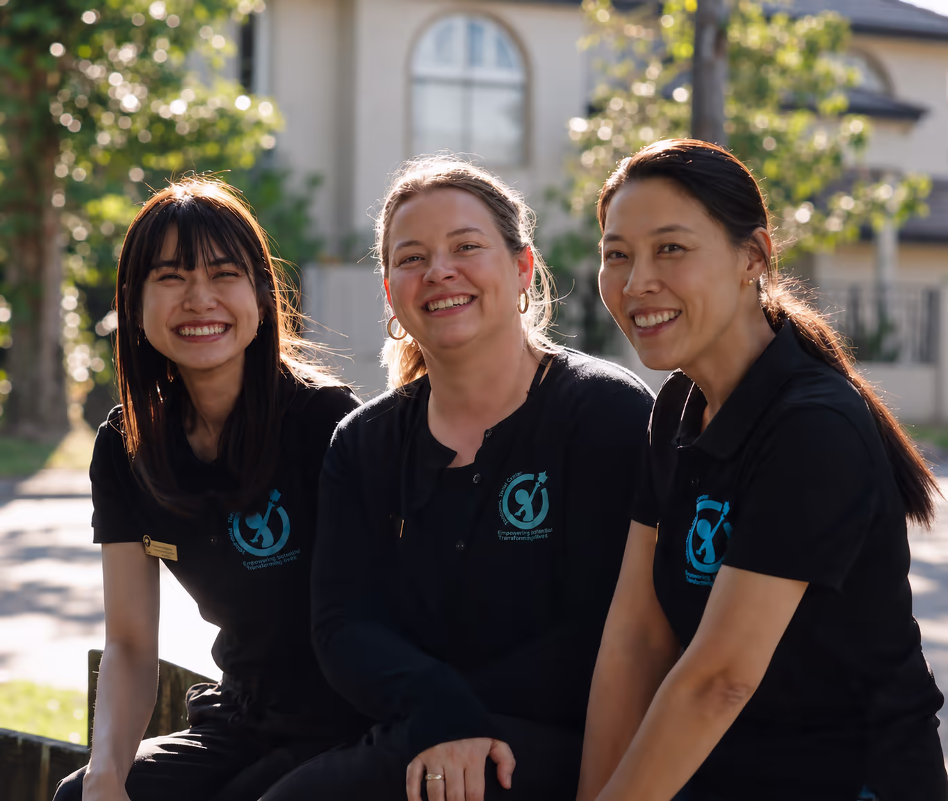 Queensland Therapy Centre therapist with child